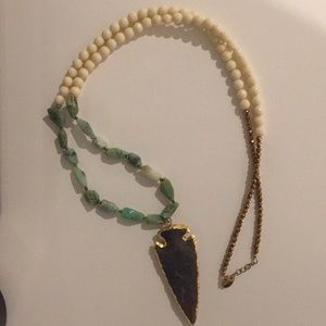 Betsy Pittard Arrowhead Necklace